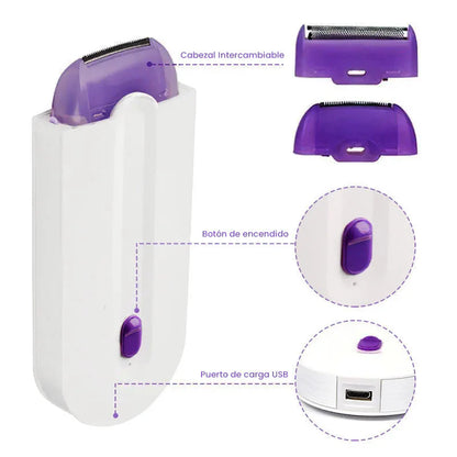 Depiladora Eléctrica Laser - Dermaluxe ❣️