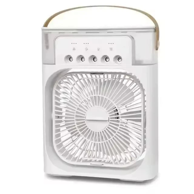 Ventilador - Humidificador con pulverizador portátil