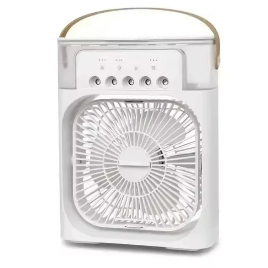 Ventilador - Humidificador con pulverizador portátil